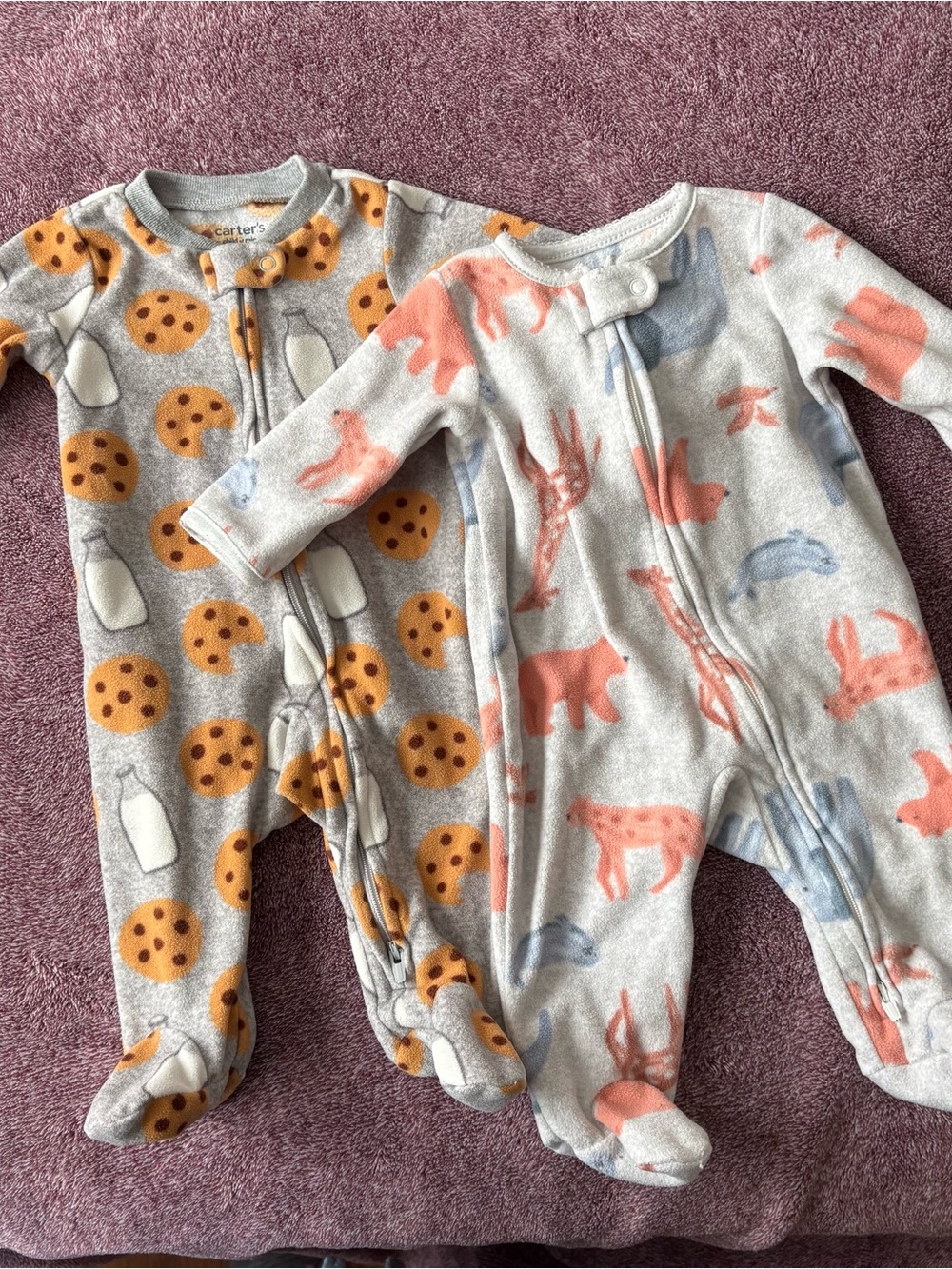 Carter's Baby Fleece One-Piece Footed Pajamas